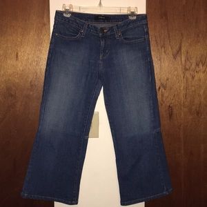 💙EUC Arden B Flared Wide Leg Cropped Jeans